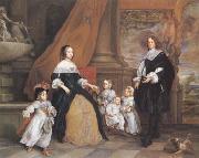 Gonzales Coques The Family of Jan Baptista Anthonie oil painting